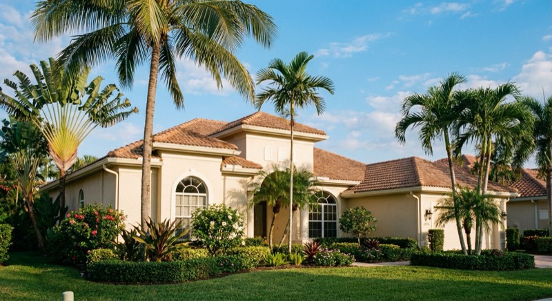 Stucco exterior painting in New Smyrna Beach