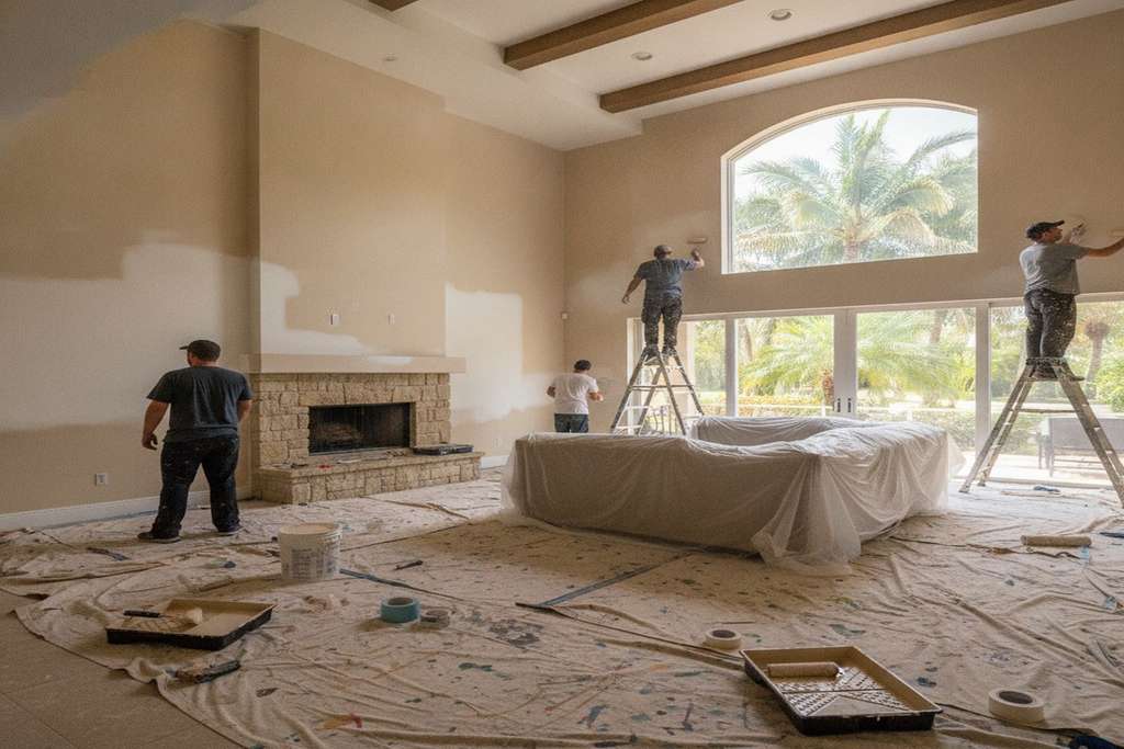 Interior painting cost estimates by JPL Painting