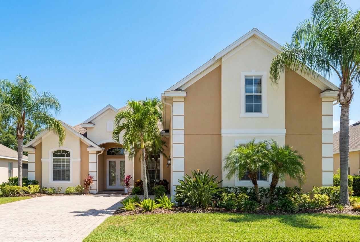 Exterior paint color selection New Smyrna Beach Florida