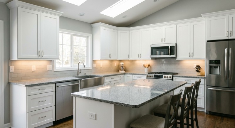Kitchen cabinet and wall painting New Smyrna Beach