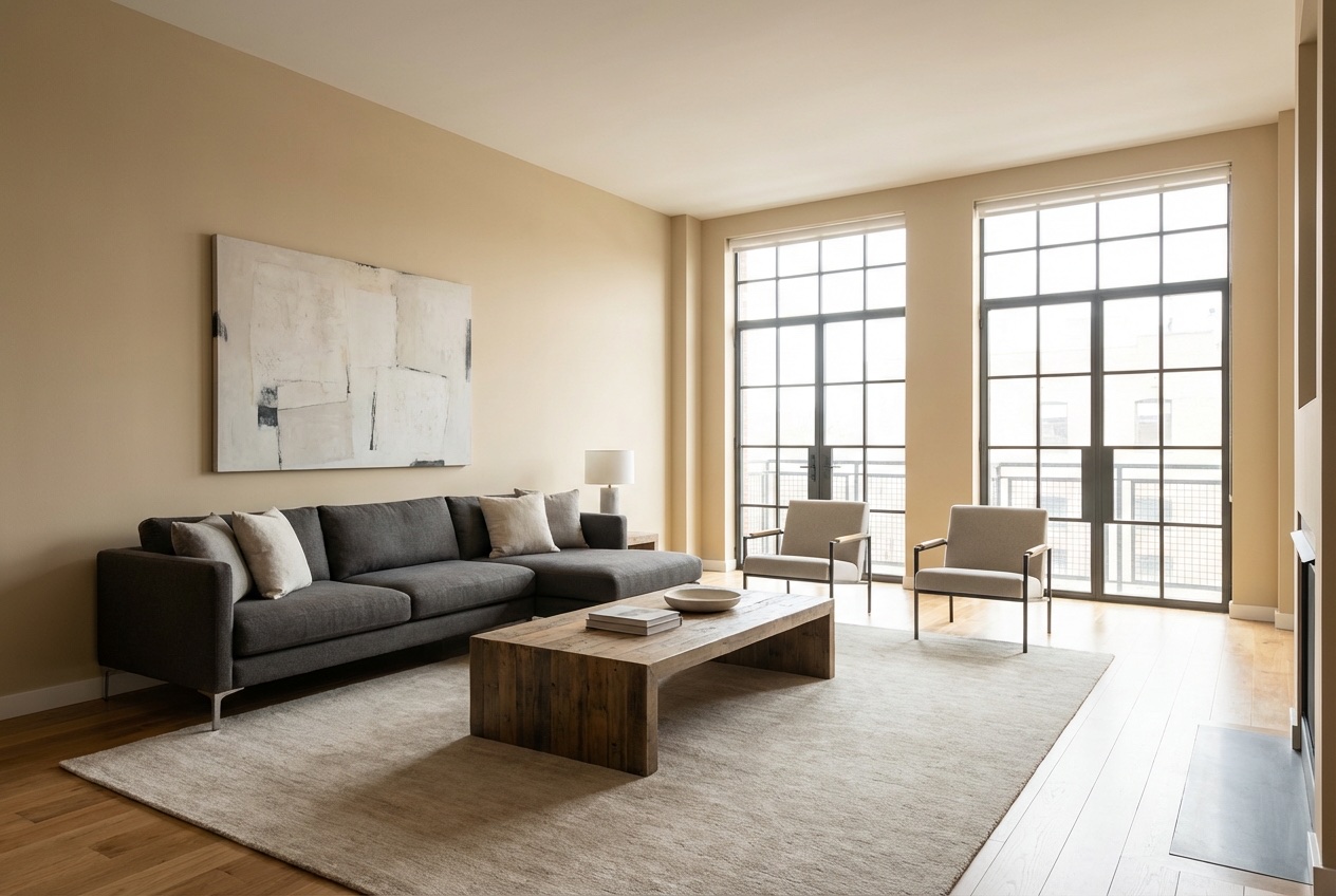 Living room painting New Smyrna Beach FL