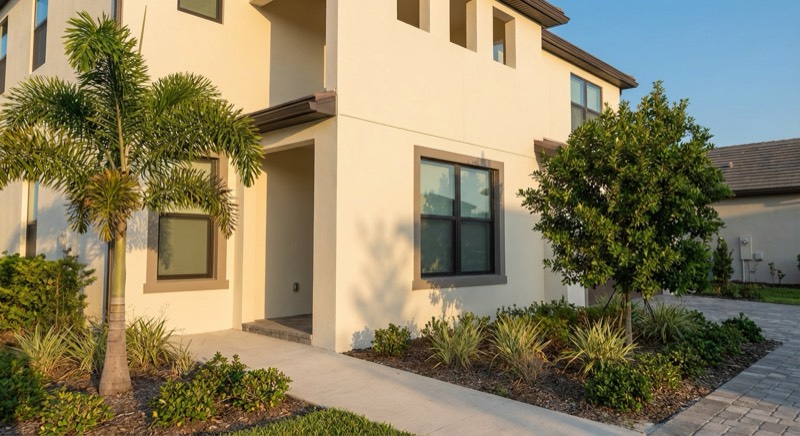 Stucco refinishing and sealing services in New Smyrna Beach FL